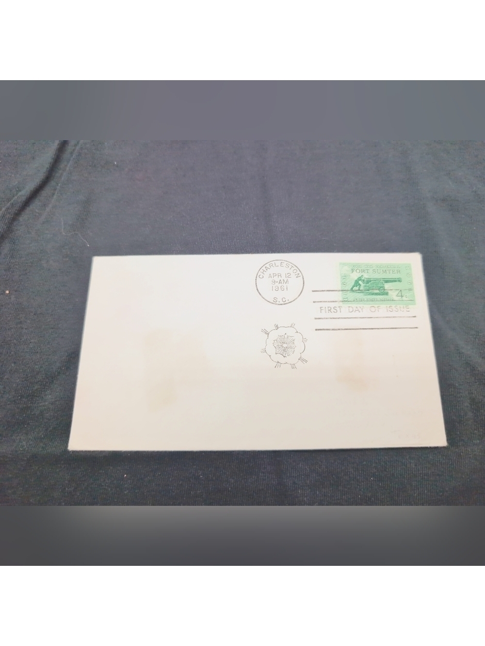 1961 Fort Sumter South Carolina Vintage First Day of Issue Envelope Stamp
